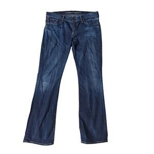 Citizens of Humanity Bootcut Jeans Size 32 Made in USA Blue Stretch Denim